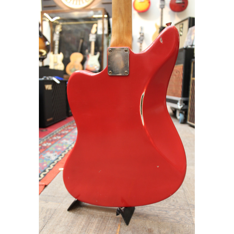 1965 Fender Jaguar refinished red