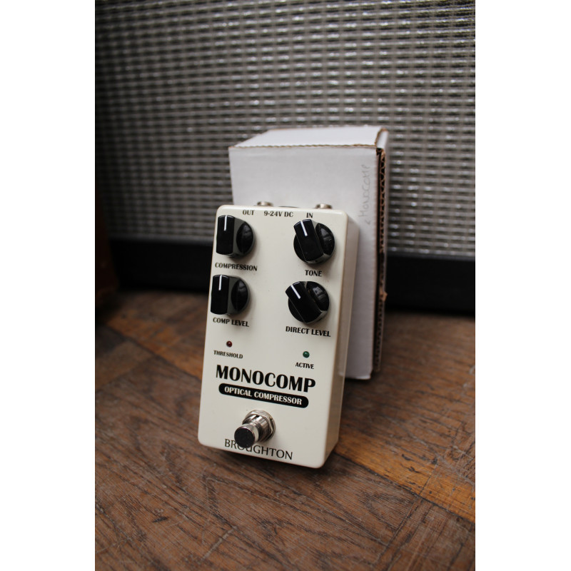 USED Broughton Audio Monocomp Optical Compressor pedal