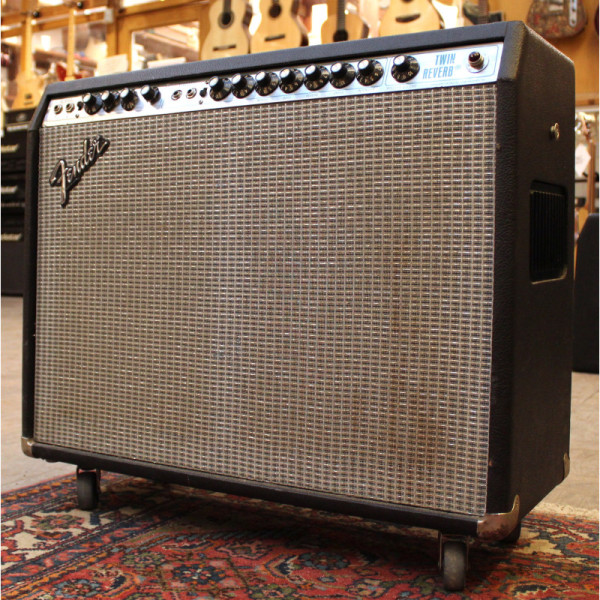 FENDER TWIN REVERB silver face 135w