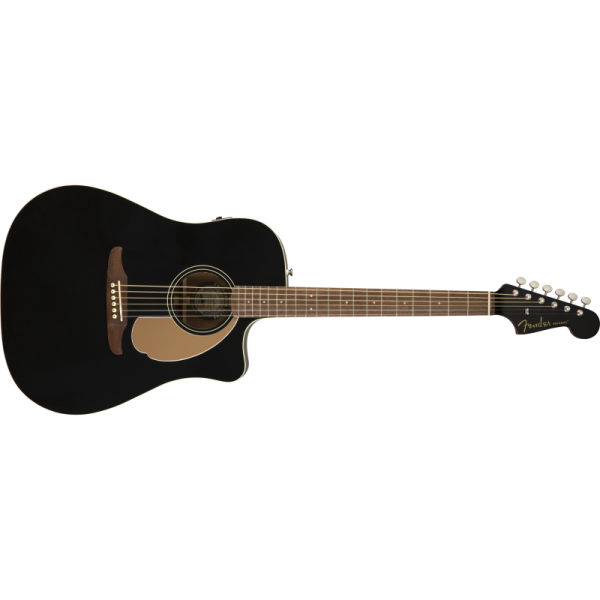 Fender Redondo Player, Jetty Black, California Series