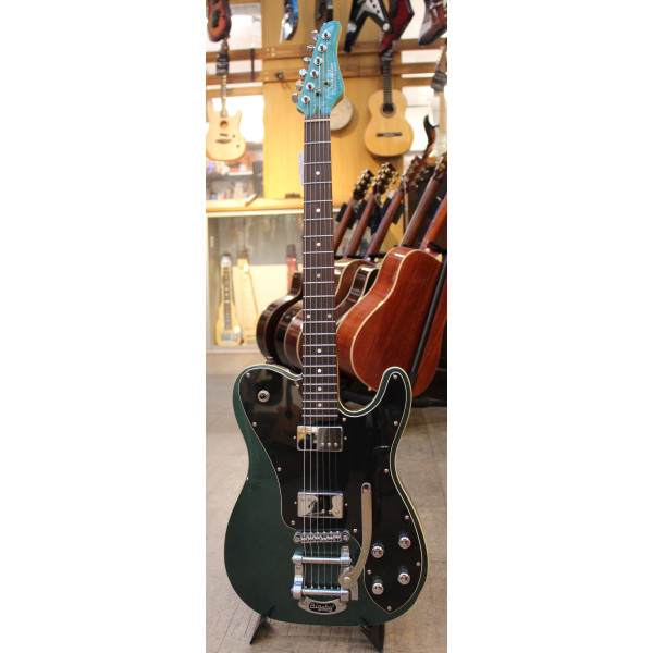 2015 Schecter PT Fastback II B DEG dark emerald green